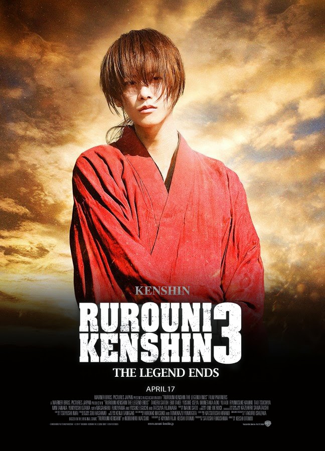 Live-Action 'Rurouni Kenshin 3' Movie Character Posters Released
